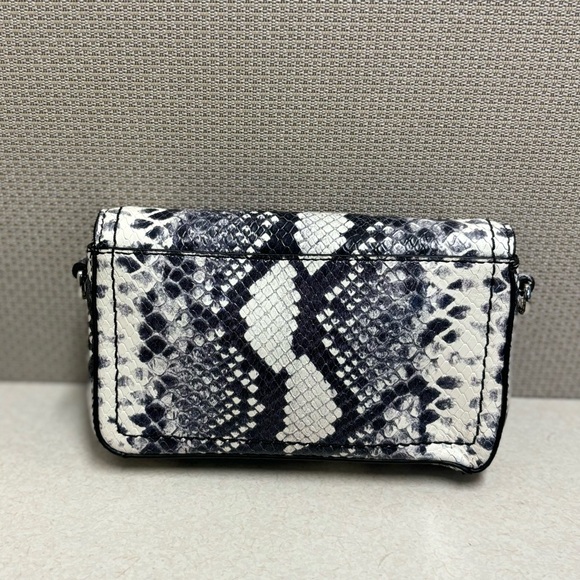 MARC JACOBS Mini Snakeskin-Embossed Leather Crossbody Bag - Picture 6 of 8